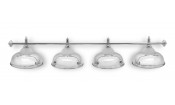 Светильник Crown Silver 4 плафона Светильник Crown Silver 4 плафона